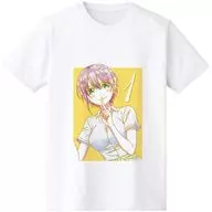 Ani-Art Shirts White Men L Size "The Quintessential Quintuplets"