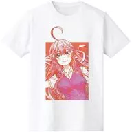 Satsuki Nakano Ani-Art Shirts White Men L Size "The Quintessential Quintuplets"