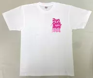 Run Girls. Run! Starting T-shirt white L size "Run Girls. Run! Showcase Event Position, Ready, Don! Volume 1"