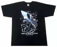 Kirito & TV Chan nicoT (T-shirt) Black L Size 「 niconico x SWORD ART ONLINE Alicization 」 Niconico Super Conference 2019 Goods