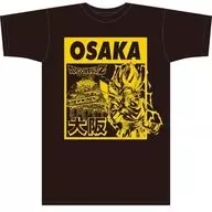 超萨亚人孙悟空(OSAKA)日本限定瓶装T恤黑色XL尺寸