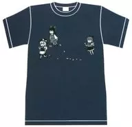 C. Collective Drawing T-Shirt Dark Blue Men L Size "Toho Project"