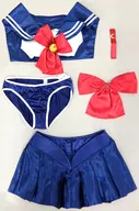 Sailor Moon NEW Sailor Moon Pattern Bra Set B65/S Size "Beautiful Girl Fighter Sailor Moon ×PEACH JOHN"
