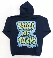 Jr.EXILE Hoodie(パーカー) ネイビー Mサイズ 「BATTLE OF TOKYO ～ENTER THE Jr.EXILE～」 OFFICIAL LIVE SUPPORT WEAR COLLECTION 