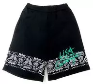 LiSA half pants ~ Beni Renge Ver. ~ Black L Size "LiVE is Smile Always ~ Beni Renge ~"