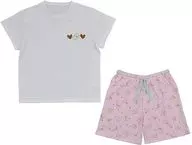 皮卡丘睡香香家居服SET(短袖)粉色女款L码「精灵宝可梦」口袋妖怪中心限定