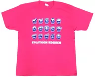The 4th Splatoon Koshien (Taco ver.) Supporting T-Shirts in Pink L Size "Splatoon2" (Splatoon2) conference 2019 Goods