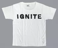 KAT TUN T-shirt White Ladies Size "KAT TUN LIVE 2019 IGNITE"