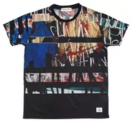 YORKE.(OLDCODEX) オールプリントTシャツ ブラック Sサイズ 「YORKE.×VANQUISH」