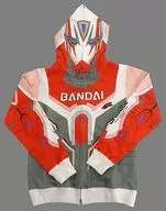 巴纳比・布鲁克斯HERO SUIT PARKA(连帽外套)白色×红色L码「老虎和兔子×BANDAI×MANGART BEAMS T」