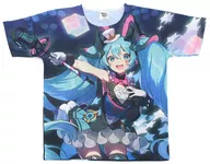 Main Visual Full Graphic T-Shirt Full Color XL Size "Hatsune Miku Magical Mirai 2019"
