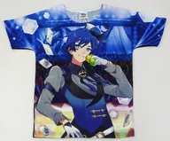 KAITO Full-Graphic T-shirt Full-color M-size "Hatsune Miku Miku 2019" Merchandising