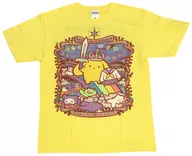 Collaboration T-Shirt "アニサマ 2019 x Wooser" Yellow L Size "Animelo Summer Live 2019 -STORY -"