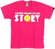 官方T恤SMILEY PINK(粉色)L尺寸