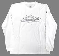 Hyuga Mukozaka 46 long sleeve T-Shirt White M Size "Hyuga Saka 46 3rd Single Release Memorial One Man Live"