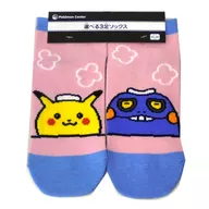 Ofuro Chu Short Socks 23-25cm24Jikan Pokémon CHU "Pokémon" Pocket Monster Center Limited