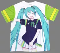 Hatsune Miku (Kamo river) Full Graphic T-full color free size 「 NewDays×SNOW Miku Matsumoto 」 Snow Miku Sky Town Office Vol. 2 goods