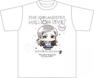Kitazawa Shiho ミニッチュ T-Shirt White L Size "idol Master Million Live!"