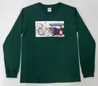 DISH// Long Sleeve Tour T-Shirt Green M Size "LIVE TOUR - DISH// - 2019"