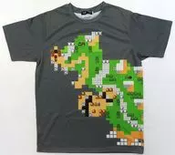 クッパ 8BIT SCRAMBLE Pokemon Center SHIBUYA Tシャツ グレー Sサイズ 「スーパーマリオ」 ポケモンセンターシブヤ＆Nintendo TOKYO限定