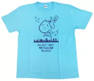花澤香菜 かめやまかめきちTシャツ 大阪ver. ブルー Lサイズ 「花澤香菜 live 2013”claire”」