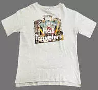 Official Higeman dism T-shirt Oatmeal KIDS size (130) "Official Higeman dism Tour 19/20-Hall Travelers -"