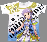 真壁瑞希 ルミエール・パピヨンver. フルカラーTシャツ ホワイト フリーサイズ 「アイドルマスター ミリオンライブ!」