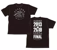 Logo Memorial T-Shirt Black M Size "Wake Up. Girls! FINAL LIVE ～ Remembrance Parade ～"