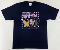 Alstroemeria T-shirt black L size "idol Master Shiny Colors FR @ GMENT WING 05" release commemoration event goods