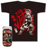A柄(竈門炭治郎) ボトルTシャツ ブラック ユニセックスLサイズ 「鬼滅の刃」
