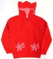 Ryusei Neko-Ear Hooded Red Free Size "Ensemble Stars! In Namja town ~ Search! Find! Hide and Seek ~"