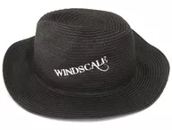WIND SCALE天然中折帽Basic黑色高级万代限定