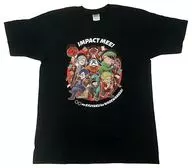 We are the Stars of 0 0! T-Shirt Black M Size "『 Impact Me! 』 Street Conrhapsody Edition" Experience Event Limited