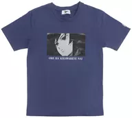 Giyu Tomioka Men's T-Shirts Navy M Size "Demon Slayer: Kimetsu no Yaiba ×Avail"