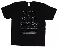 Nonstop T-shirts black XL size "Nonstop Story hololive 1 th fees."