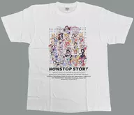 "Nonstop Story hololive 1st fes." T-Shirt White Men L Size "