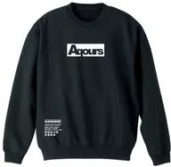 Aqours運動衫黑色L尺寸