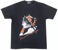 Nalancha Gilga ブチャラティチーム T-Shirt Black L Size "JOJO'S BIZARRE ADVENTURE Gohei Golden Wind" Premium Bandai Limited