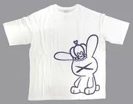 Natori Nana no Bakutan. - Aniversário Sanatório. - Loose Usachan Sense T-shirt White L Size "Virtual YouTuber Natori Pop-up Store in Gamers"