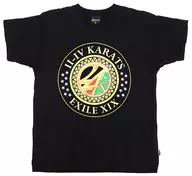 Exile AMAZING WORLD× 24 karats Tee (T-Shirt) black M size "24 karats×EXILE LIVE TOUR 2015" AMAZING WORLD "