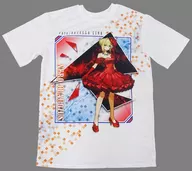 セイバー/ネロ・クラウディウス Tシャツ ホワイト メンズフリーサイズ 「Fate/EXTELLA LINK」