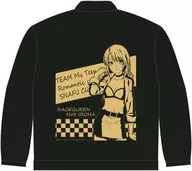 一色いろは(レースクイーン) 描き下ろしメタリックプリントブルゾン ブラック Mサイズ 「やはり俺の青春ラブコメはまちがっている。完」