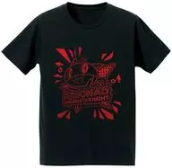 モルガナ＆ロゴ 箔プリントTシャツ ブラック レディース Lサイズ 「ペルソナ5 ダンシング・スターナイト」