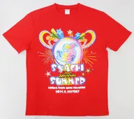 Hoko AKIMOTO Shachisama 2015 T-Shirt Nagoya Red L Size "Shachisama 2015"