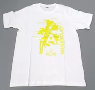 EGOIST T恤(side-A:chrysalizion code 404)白色×黃色L尺寸4月5日名古屋公演限定