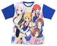 集合 フルグラフィックＴシャツ フルカラー フリーサイズ 「恋愛、借りちゃいました」 C98グッズ