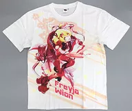 フレイア・ヴィオン フルグラフィックTシャツ ホワイト Mサイズ 「SANKYO presents マクロスΔ 戦術音楽ユニット ワルキューレ LIVE TOUR 2020 ワルキューレはあきらめない」