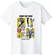 Hoshiku Rin SUNNY DAY SONG T-shirt white men XL size "Love Live!"