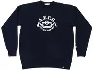 Ewgo Pattern Sweatshirt Black XL Size "MOBILE SUIT Z GUNDAM"