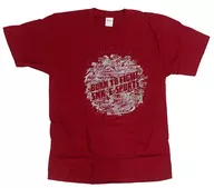 SNK e-sports support Tシャツ ワインレッド Lサイズ